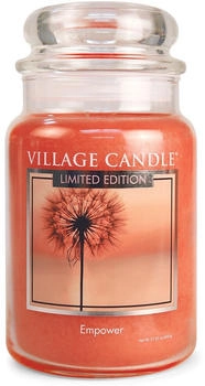Village Candle Empower Duftkerze im Glas, Limited Edition