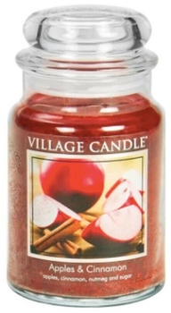 Village Candle Apples & Cinnamon Duftkerze 602g