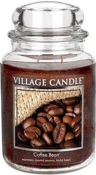 Village Candle Bohnenkaffee große Duftkerze im Glas, 737 g, braun, 9.7 x 9.5 cm