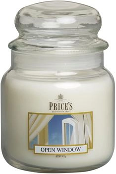 Price's Candles Price's - Open Window Medium Jar - Sweet Delicious Quality Fragrance - Long Lasting Scent - Up to 90 Hour Burn Time