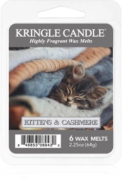 Kringle Candle Kittens & Cashmere wachs für aromalampen 64 g