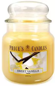 Price's Candles Sweet Vanilla 411g