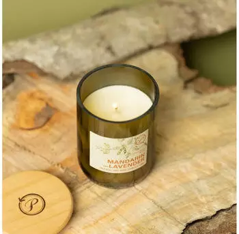 Paddywax Eco Green Mandarin & Lavender - 226g