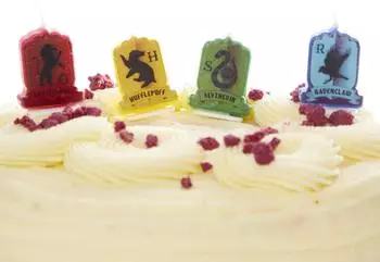 Amscan Harry Potter Hogwarts H&auml;user Tortenkerzen, 4er-Pack (9915080)