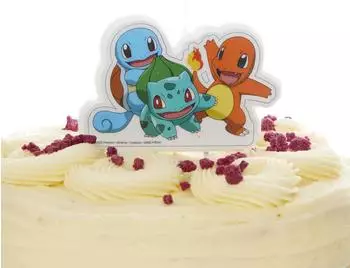 Amscan Pokémon Kuchenkerze Kindergeburtstag 8.3x5.5cm (9917120)