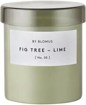 Blomus Valoa Duftkerze 45 Stunden Fikon/Lime Agave Green