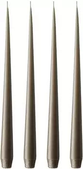 Ester & Erik Kerze 4er Pack matt Caviar 77, 32 cm