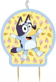 Amscan Bluey Geburtstagskerzen 10,16x6,35cm (9915382)
