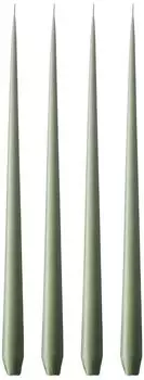 Ester & Erik Kerze 4er Pack matt green soil, 42 cm