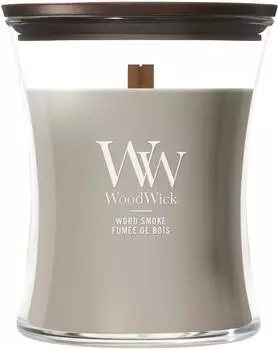 WoodWick Wood Smoke Duftkerze mit Holzdocht 275 g