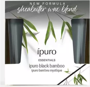 iPuro Essentials Black Bamboo Duftkerze 125 g