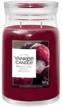 Yankee Candle Woodland Spice Signature Jar 567g 2-Docht
