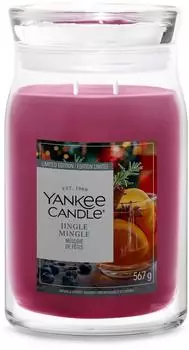 Yankee Candle Jingle Mingle Signature Jar 567g 2-Docht