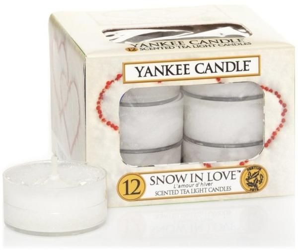 Yankee Candle Tea Lights Snow In Love (12 Stk.)