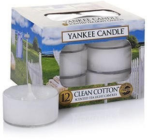 Yankee Candle Tea Lights Clean Cotton 12x9,8g