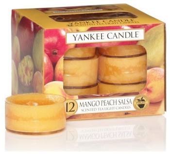 Yankee Candle Tea Lights Mango Peach Salsa (x12)