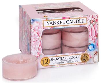 Yankee Candle Tea Lights Snowflake Cookie 12x9,8g