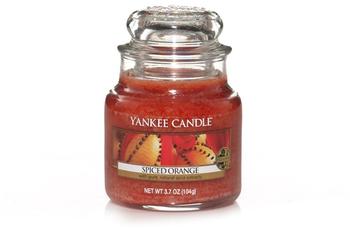 Yankee Candle Duftkerze | Spiced Orange | Brenndauer bis zu 30 Stunden | Kleine Kerze im Glas