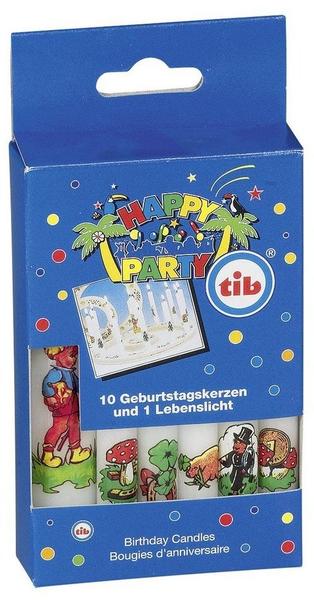 TIB-Heyne Geburtstagskerzen Glückssymbole 11-Stk.