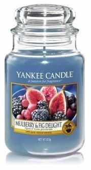 Yankee Candle Mulberry & Fig Delight Mittelgroße Kerzen im Glas