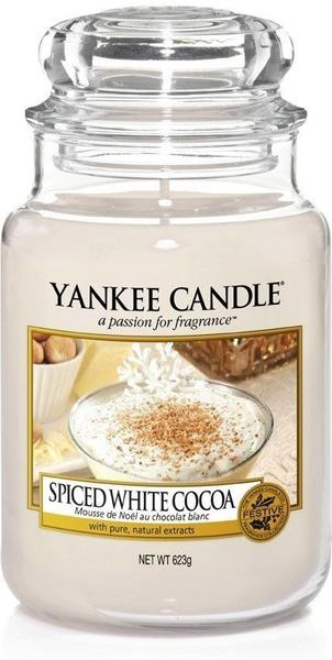 Yankee Candle Spiced White Cocoa Große Kerze 623g (1513569E)