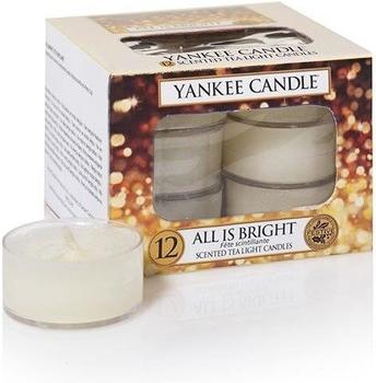 Yankee Candle All is Bright Scented Tea Light Candles (1513544E)