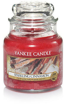 Yankee Candle Sparkling Cinnamon Kleine Kerze 104g