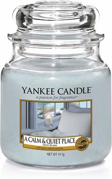 Yankee Candle A Calm & Quiet Place Mittlere Kerze 411g
