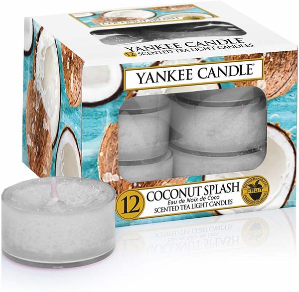 Yankee Candle Teelichter 12-Stk. Coconut Splash 9,8g