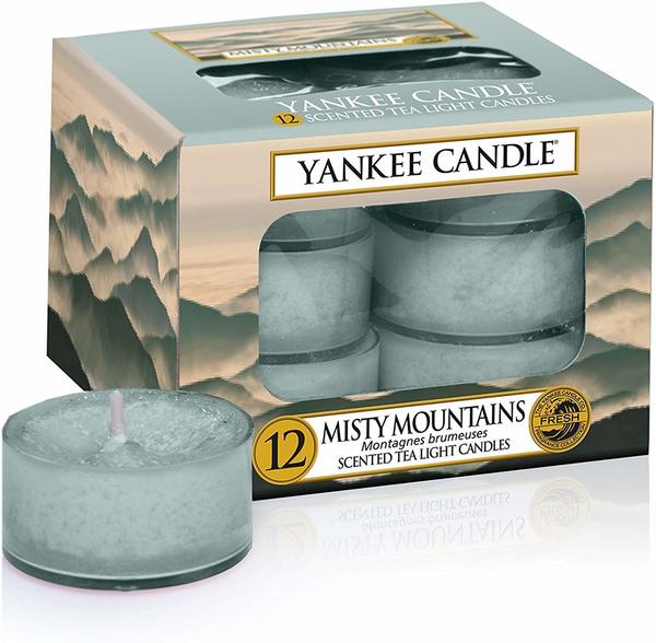 Yankee Candle Teelichter 12-Stk. Misty Mountains 9,8g