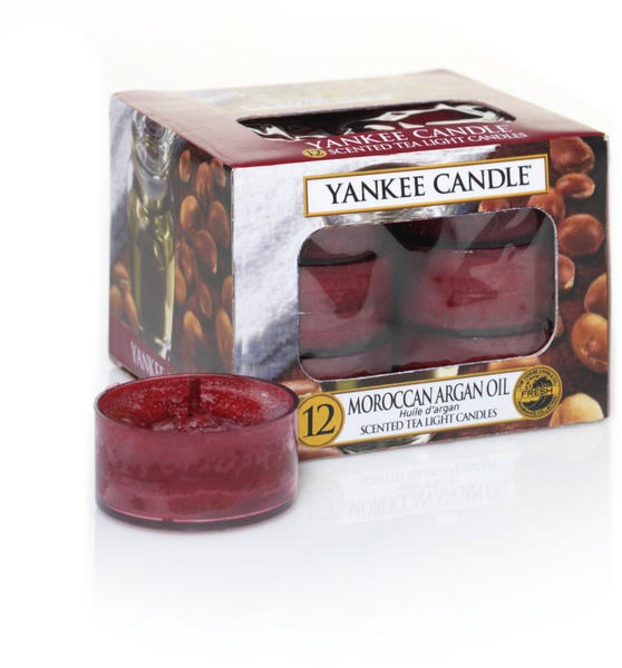 Yankee Candle Teelichter 12-Stk. Moroccan Argan Oil 9,8g