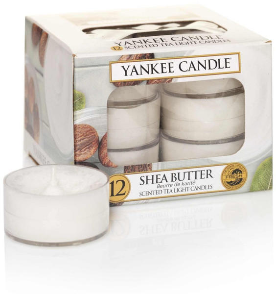 Yankee Candle Teelichter 12-Stk. Shea Butter 9,8g