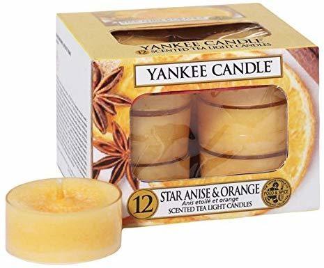 Yankee Candle Teelichter 12-Stk. Star Anise & Orange 9,8g