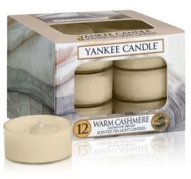 Yankee Candle Teelichter 12-Stk. Warm Cashmere 9,8g