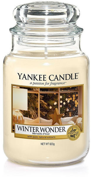Yankee Candle Holiday Sparkle Winter Wonder Kerze 623g