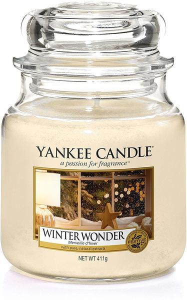 Yankee Candle Holiday Sparkle Winter Wonder Kerze 411g