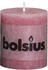Bolsius Rustic Stumpenkerze 80/68mm altpink