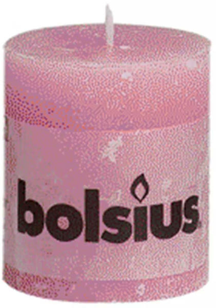 Bolsius Rustic Stumpenkerze 80/68mm pink