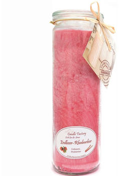 Candle Factory Erdbeer-Rhabarber Kerze Big Jumbo 1000g