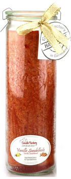 Candle Factory Vanille Sandelholz Kerze Big Jumbo 1000g