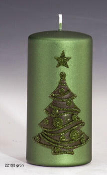 Kopschitz Kerzen Albero 12x6cm 4 Stk. grün