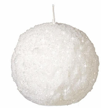 Kopschitz Kerzen Schneeball Ø7cm 4 Stk. weiß