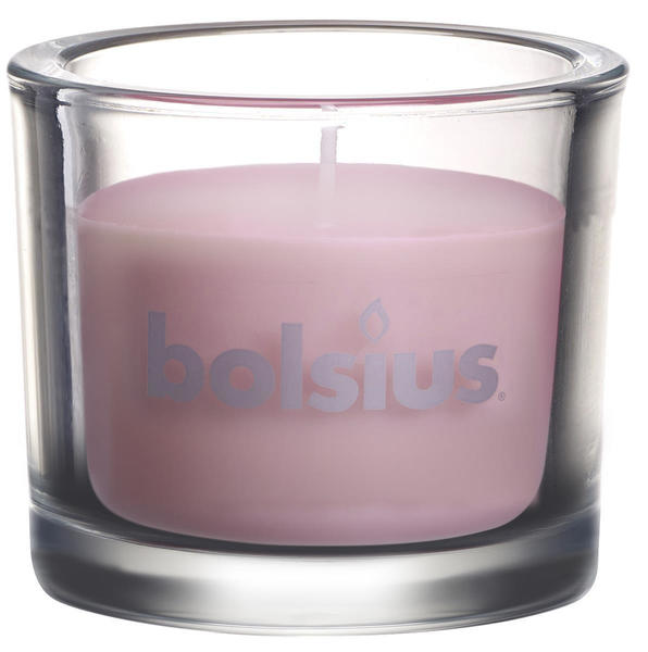 Bolsius Sparkling Harmony Gläser gefüllt pastell pink