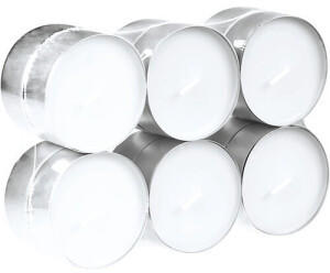 Müller-Kerzen Maxi-Teelichter Ø5,5cm 12 Stk. weiß (9480131200)