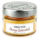 Candle Factory Orange Zedernholz Candle To Go