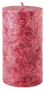 Kerzenfarm Hahn Stearin-Stumpen 9x5cm dunkelrot (092406)