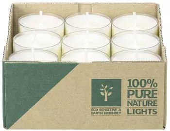 Wenzel-Kerzen 100% Pure Nature Lights (18 Stk.)
