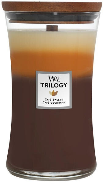 WoodWick Trilogy Café Sweets 609,5g