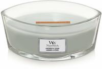 WoodWick 1666260E, WoodWick Scented candle with wooden lid - Lavender & Cedar