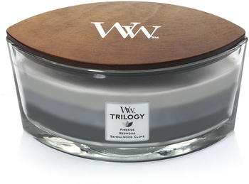 WoodWick Trilogy Warm Woods Ellipse Jar 453g